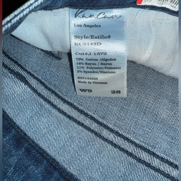 KanCan Women's Distressed Blue Skinny Jeans - Picture 5 of 6